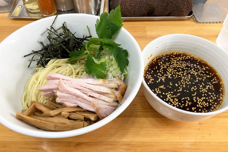 中華そばこてつの「冷やしつけ麺」