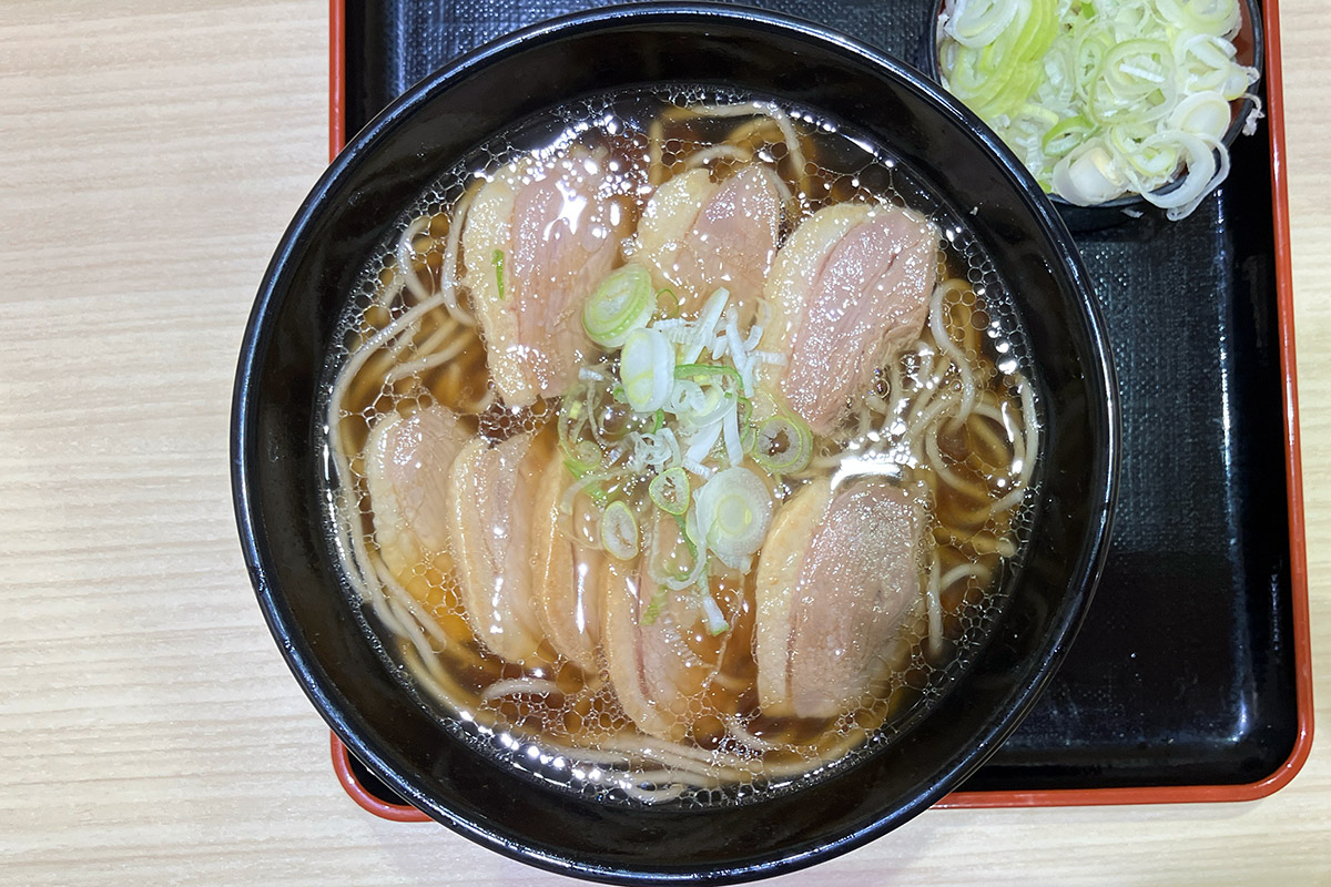 箱根そば「鴨そば」