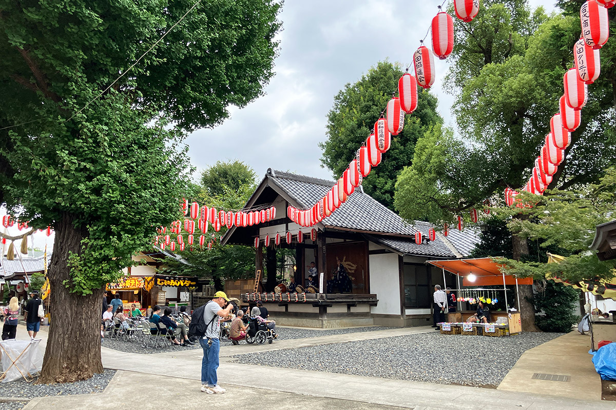9月20日の日報：『令和七年 代田八幡神社例大祭』と『ムーンアートナイト下北沢2025』を巡るガイドツアー