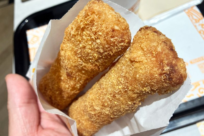 これで、450円では絶対に流行らない「チーズinチキンスティック」